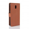 Чехол с визитницей для Nokia 3 (коричневый)