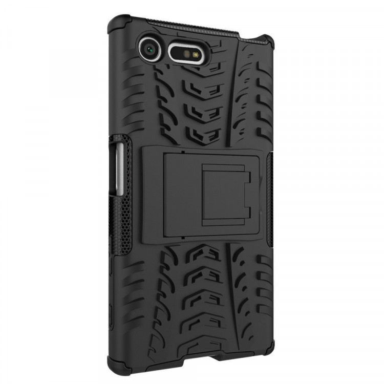 Чехол Hybrid Armor для Sony Xperia X Compact (черный)