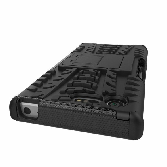 Чехол Hybrid Armor для Sony Xperia X Compact (черный)