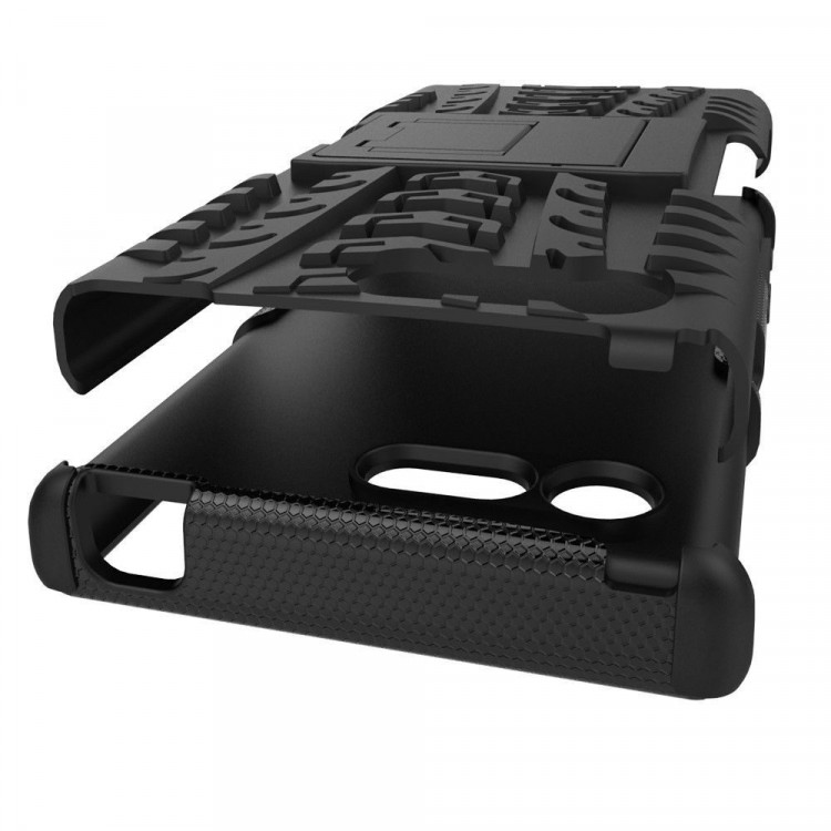 Чехол Hybrid Armor для Sony Xperia X Compact (черный)