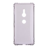 Силиконовый чехол с усиленными бортиками для Sony Xperia XZ2 (черный) Силиконовый чехол с усиленными бортиками для Sony Xperia XZ2 (черный)