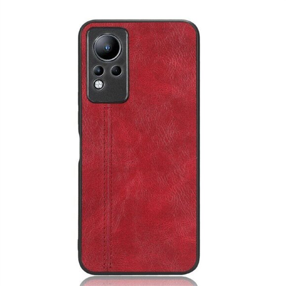 Чехол из экокожи для Infinix Note 11, Infinix NOTE 12 G88 (красный)