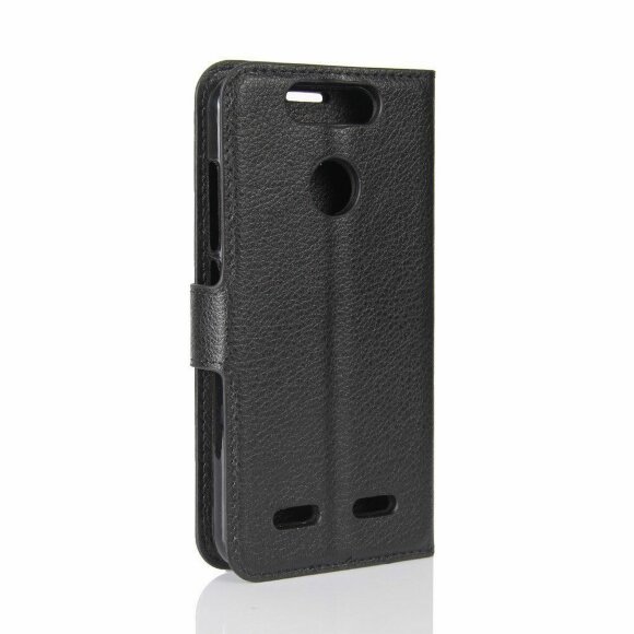 Чехол с визитницей для ZTE Blade V8 Mini (черный)