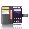 Чехол с визитницей для ZTE Blade V8 Mini (черный)