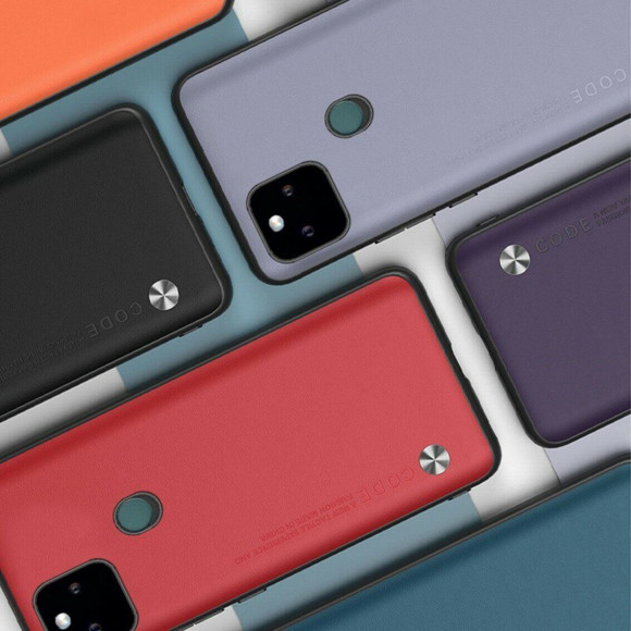 Чехол из искусственной кожи для Google Pixel 5a 5G (желтый) Чехол из искусственной кожи для Google Pixel 5a 5G (желтый)