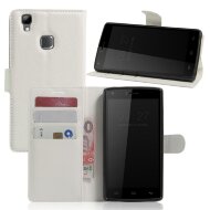 Чехол с визитницей для DOOGEE X5 Max / X5 Max Pro (белый)