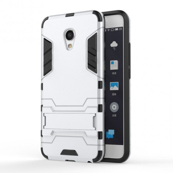 Чехол Duty Armor для Meizu MX6 (серебряный)