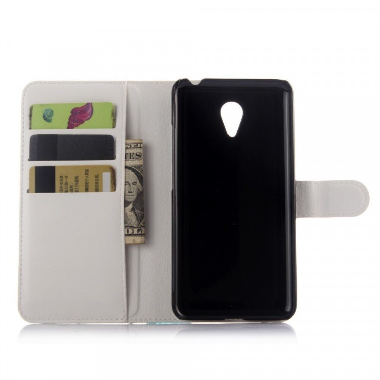 Чехол с визитницей для Meizu M2 Note (белый)