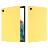Силиконовый чехол Mobile Shell для Samsung Galaxy Tab A8 10.5 (2021) SM-X200 / SM-X205 (желтый)