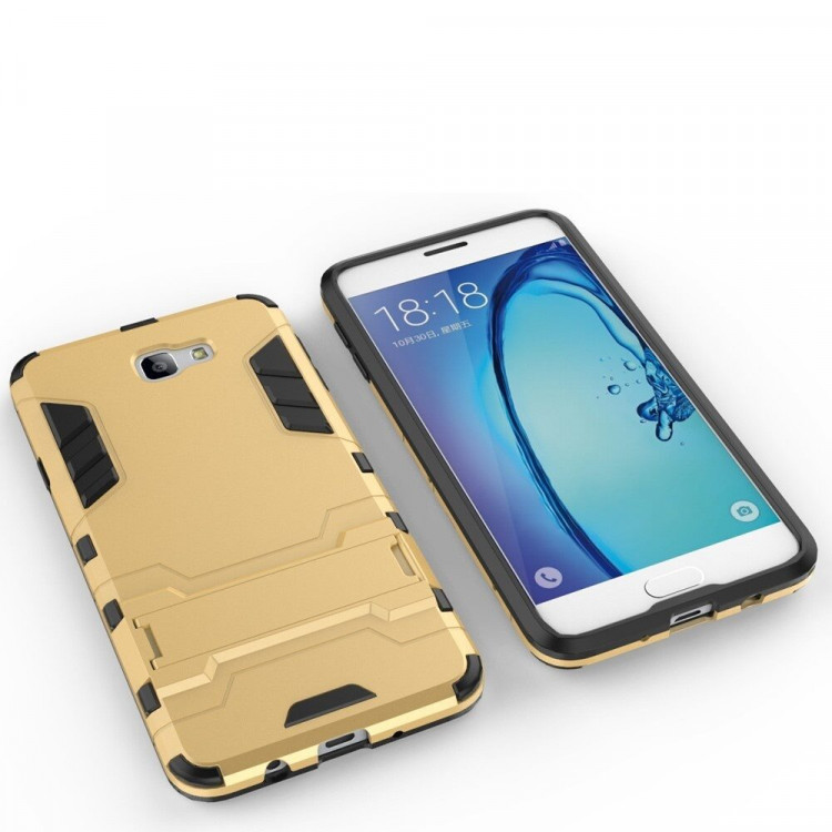 Чехол Duty Armor для Samsung Galaxy J7 Prime SM-G610F/DS (золотой) (On7 2016 SM-G6100)