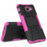 Чехол Hybrid Armor для Samsung Galaxy J7 Max (черный + розовый)