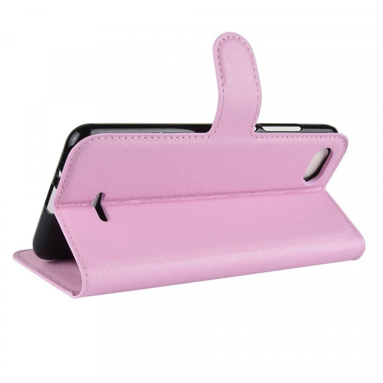 Чехол с визитницей для Xiaomi Redmi 6A (розовый)