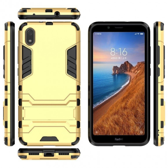 Чехол Duty Armor для Xiaomi Redmi 7A (золотой) Чехол Duty Armor для Xiaomi Redmi 7A (золотой)