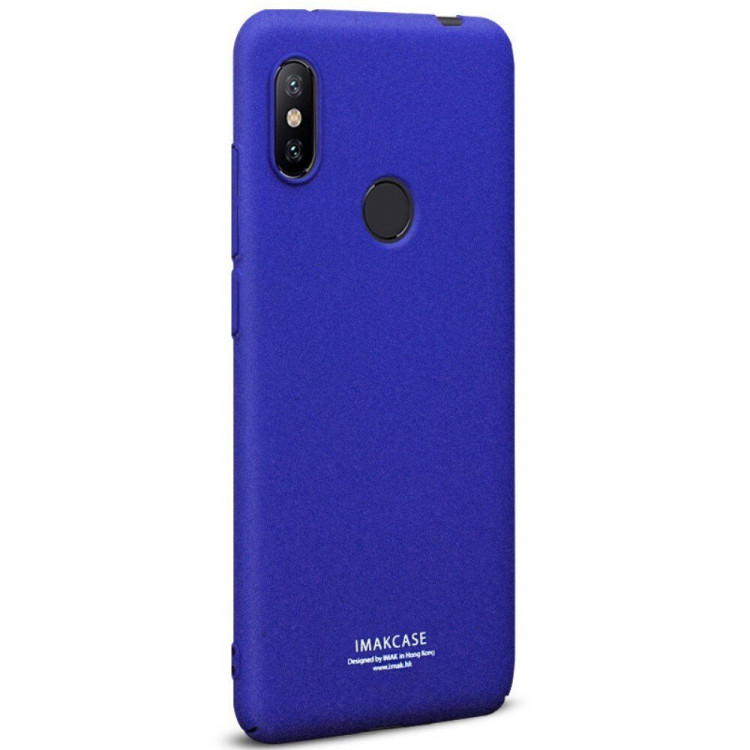 Чехол iMak Finger для Xiaomi Redmi Note 6 Pro (голубой)