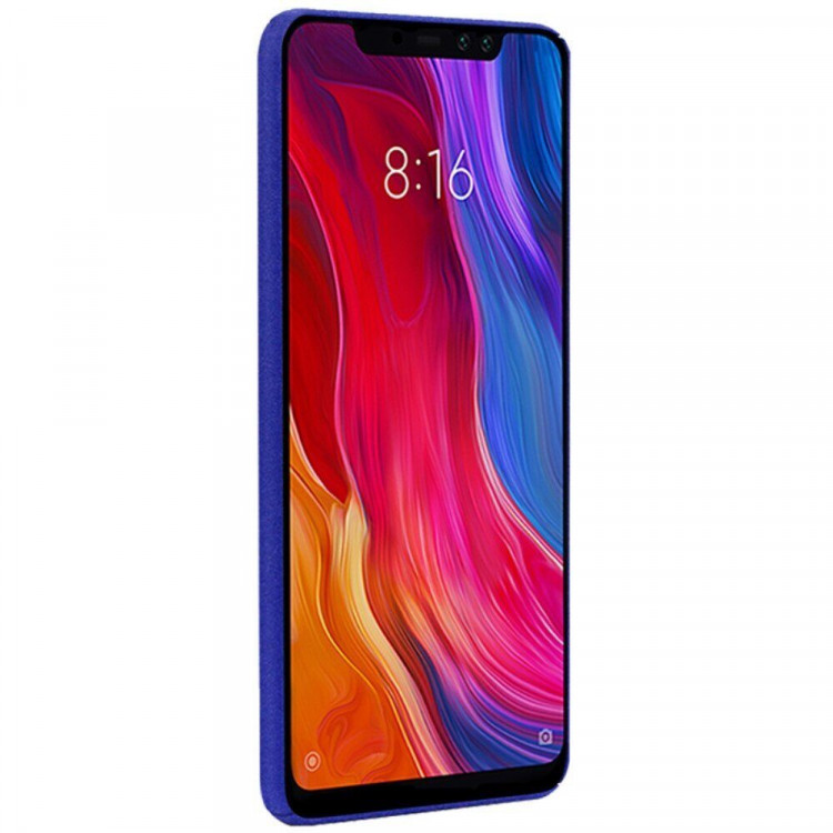 Чехол iMak Finger для Xiaomi Redmi Note 6 Pro (голубой)