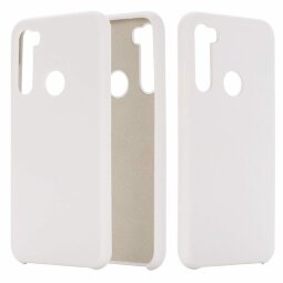 Силиконовый чехол Mobile Shell для Xiaomi Redmi Note 8 (белый)