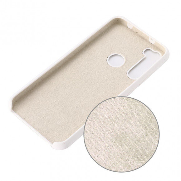 Силиконовый чехол Mobile Shell для Xiaomi Redmi Note 8 (белый) Силиконовый чехол Mobile Shell для Xiaomi Redmi Note 8 (белый)