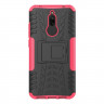Чехол Hybrid Armor для Xiaomi Redmi 8 / Redmi 8A (черный + розовый)