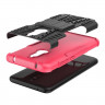 Чехол Hybrid Armor для Xiaomi Redmi 8 / Redmi 8A (черный + розовый)