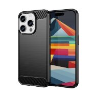 Чехол-накладка Carbon Fibre для iPhone 15 Pro Max (черный) Чехол-накладка Carbon Fibre для iPhone 15 Pro Max (черный)