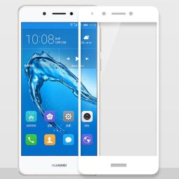 Защитное стекло 3D для Huawei Enjoy 6s / Huawei Honor 6c (белый)
