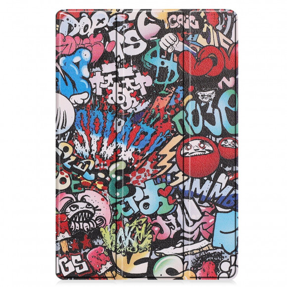 Чехол Smart Case для Samsung Galaxy Tab S9 FE+ (Plus) (Graffiti) Чехол Smart Case для Samsung Galaxy Tab S9 FE+ (Plus) (Graffiti)