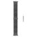 Стальной браслет для Samsung Galaxy Fit 3 SM-R390 (черный)
