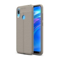 Чехол-накладка Litchi Grain для Huawei Y7 (2019) / Y7 Prime (2019) (серый) Чехол-накладка Litchi Grain для Huawei Y7 (2019) / Y7 Prime (2019) (серый)