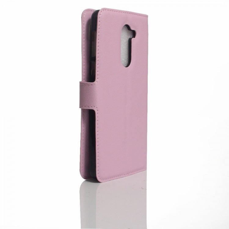 Чехол с визитницей для Huawei Honor 6x 2016 (розовый)