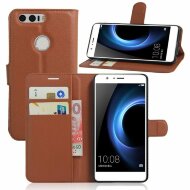 Чехол с визитницей для Huawei Honor 8 (коричневый) Чехол с визитницей для Huawei Honor 8 (коричневый)