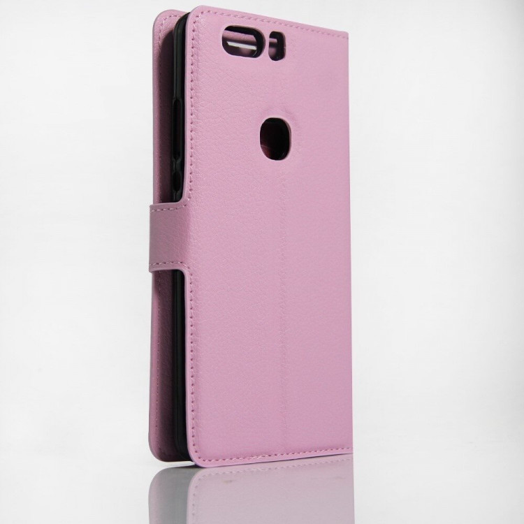 Чехол с визитницей для Huawei Honor V8 (розовый)