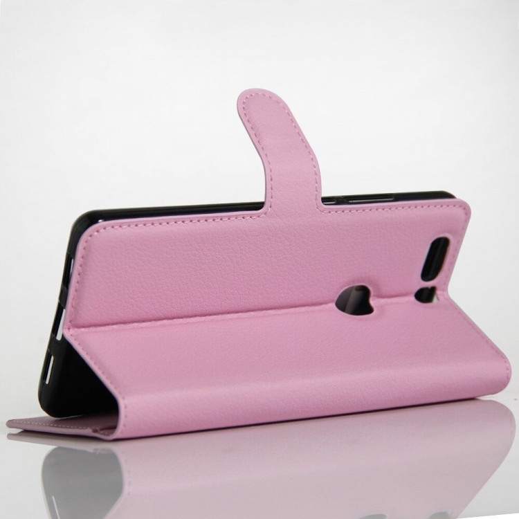 Чехол с визитницей для Huawei Honor V8 (розовый)