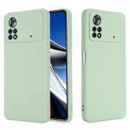 Силиконовый чехол Mobile Shell для Xiaomi Poco X4 Pro 5G (зеленый)