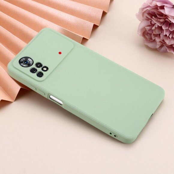 Силиконовый чехол Mobile Shell для Xiaomi Poco X4 Pro 5G (зеленый) Силиконовый чехол Mobile Shell для Xiaomi Poco X4 Pro 5G (зеленый)