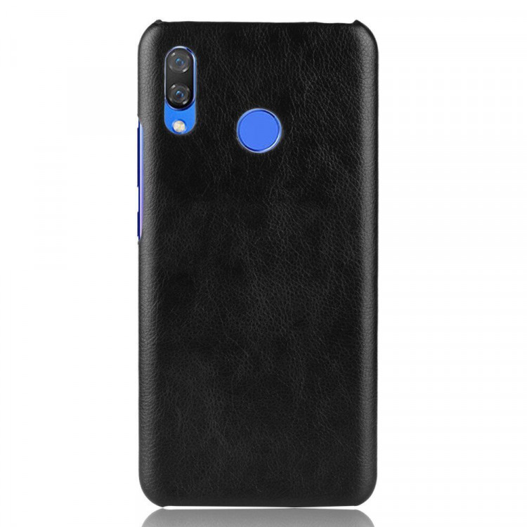 Чехол Litchi Texture для Huawei nova 3 (черный)