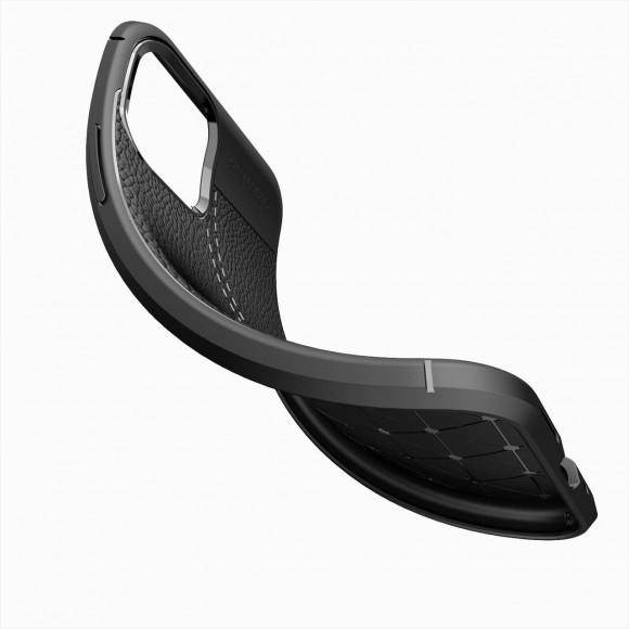 Чехол-накладка Litchi Grain для iPhone 11 Pro (зеленый)