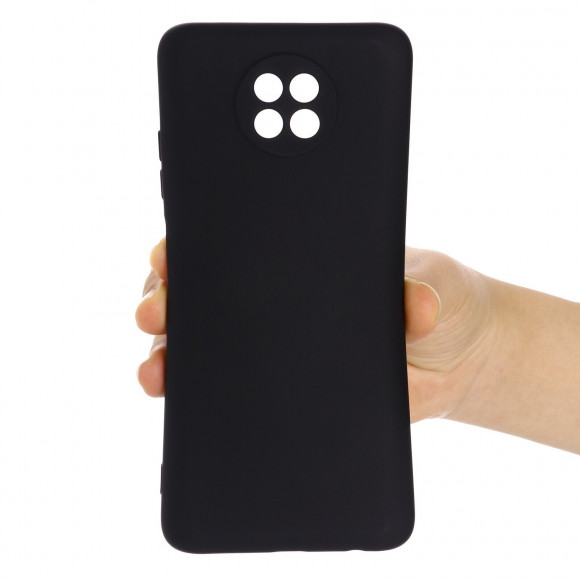 Силиконовый чехол Mobile Shell для Honor X20 (черный) Силиконовый чехол Mobile Shell для Honor X20 (черный)