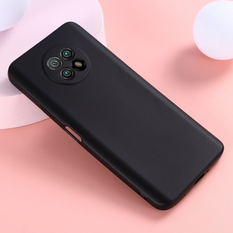 Силиконовый чехол Mobile Shell для Honor X20 (черный)