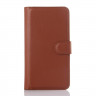 Чехол с визитницей для Motorola Moto X Play (коричневый)