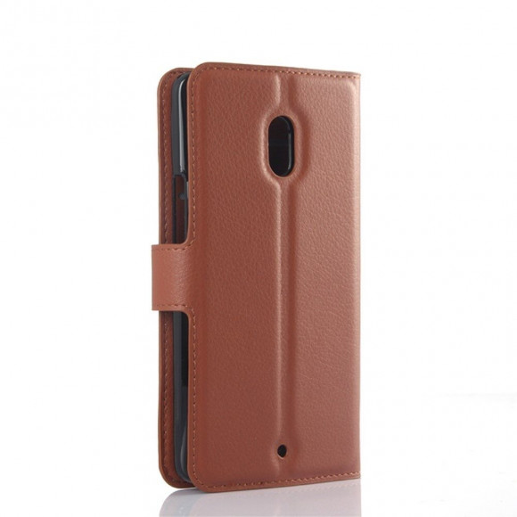 Чехол с визитницей для Motorola Moto X Play (коричневый)