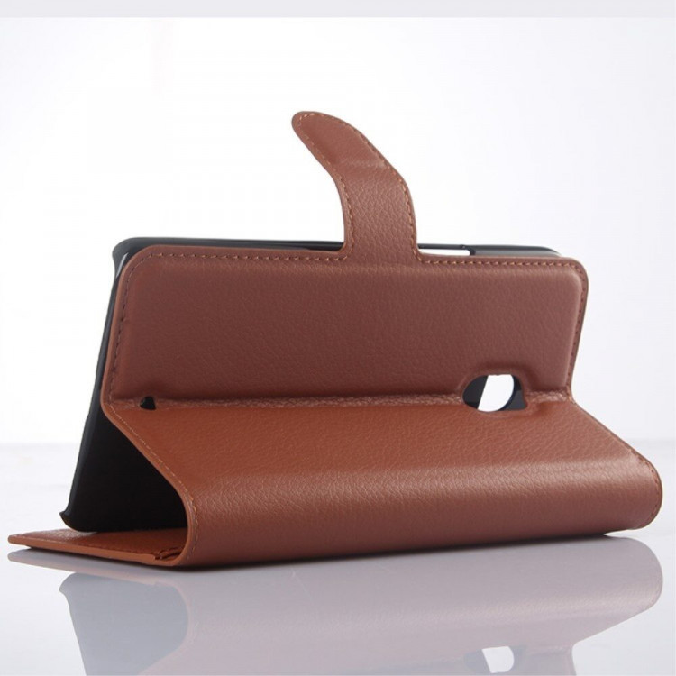 Чехол с визитницей для Motorola Moto X Play (коричневый)