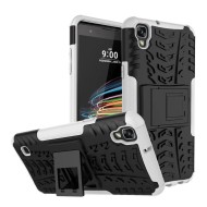 Чехол Hybrid Armor для LG X Style K200DS (черный + белый) Чехол Hybrid Armor для LG X Style K200DS (черный + белый)