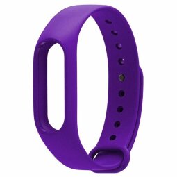 Ремешок для фитнес браслета Xiaomi Mi Band 2 (фиолетовый)