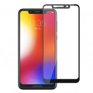 Защитное стекло 3D для Motorola One Power (P30 Note) (черный)