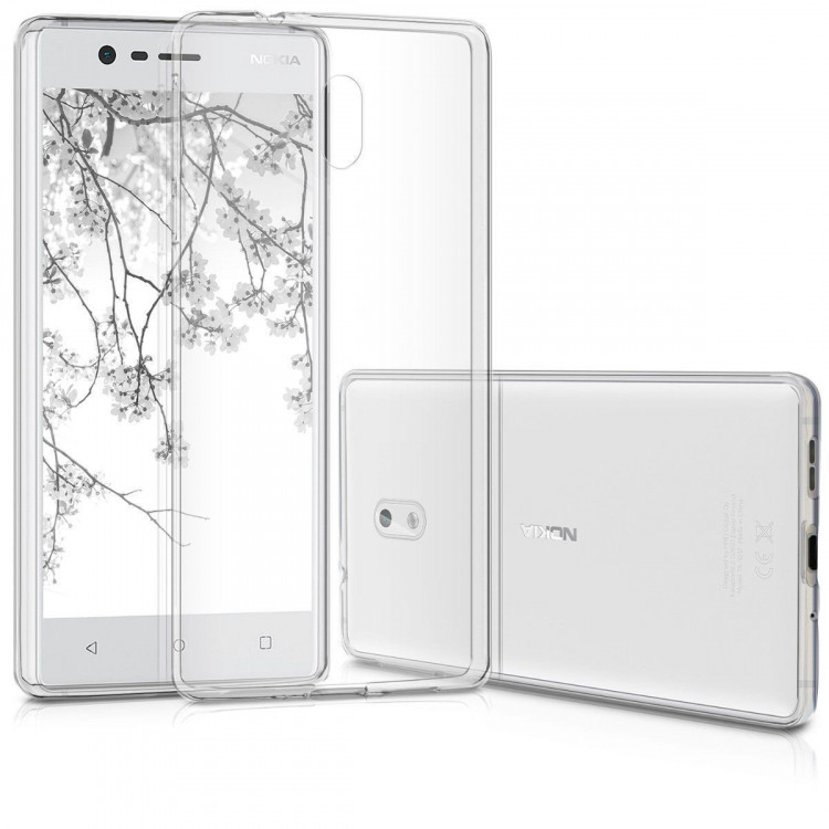 Силиконовый TPU чехол для Nokia 3