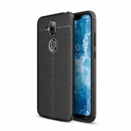 Чехол-накладка Litchi Grain для Nokia 8.1 (черный) Чехол-накладка Litchi Grain для Nokia 8.1 (черный)
