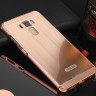 Алюминиевый бампер-чехол для ASUS Zenfone 3 Laser ZC551KL (розовое золото)