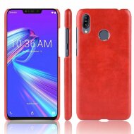Кожаная накладка-чехол Litchi Texture для ASUS Zenfone Max (M2) ZB633KL (красный) Кожаная накладка-чехол Litchi Texture для ASUS Zenfone Max (M2) ZB633KL (красный)