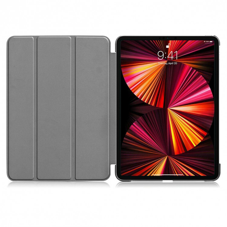 Планшетный чехол для iPad Pro 11 (2th Gen, 3th Gen, 4th Gen) (малиновый)