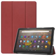 Планшетный чехол для Amazon Fire HD 10 (2021) (темно-красный) Планшетный чехол для Amazon Fire HD 10 (2021) (темно-красный)